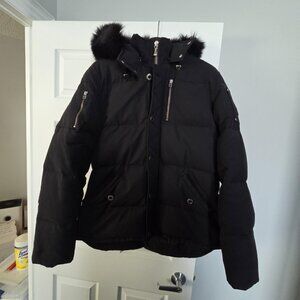 Moose Knuckle Jacket - Men's Parka in Black